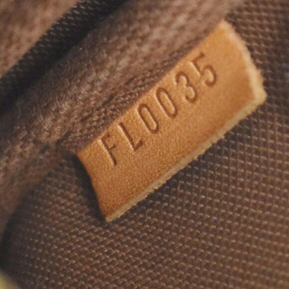 LOUIS VUITTON Mini Pochette Accessoires Hand Bag Monogram Leather - Picture 12 of 13